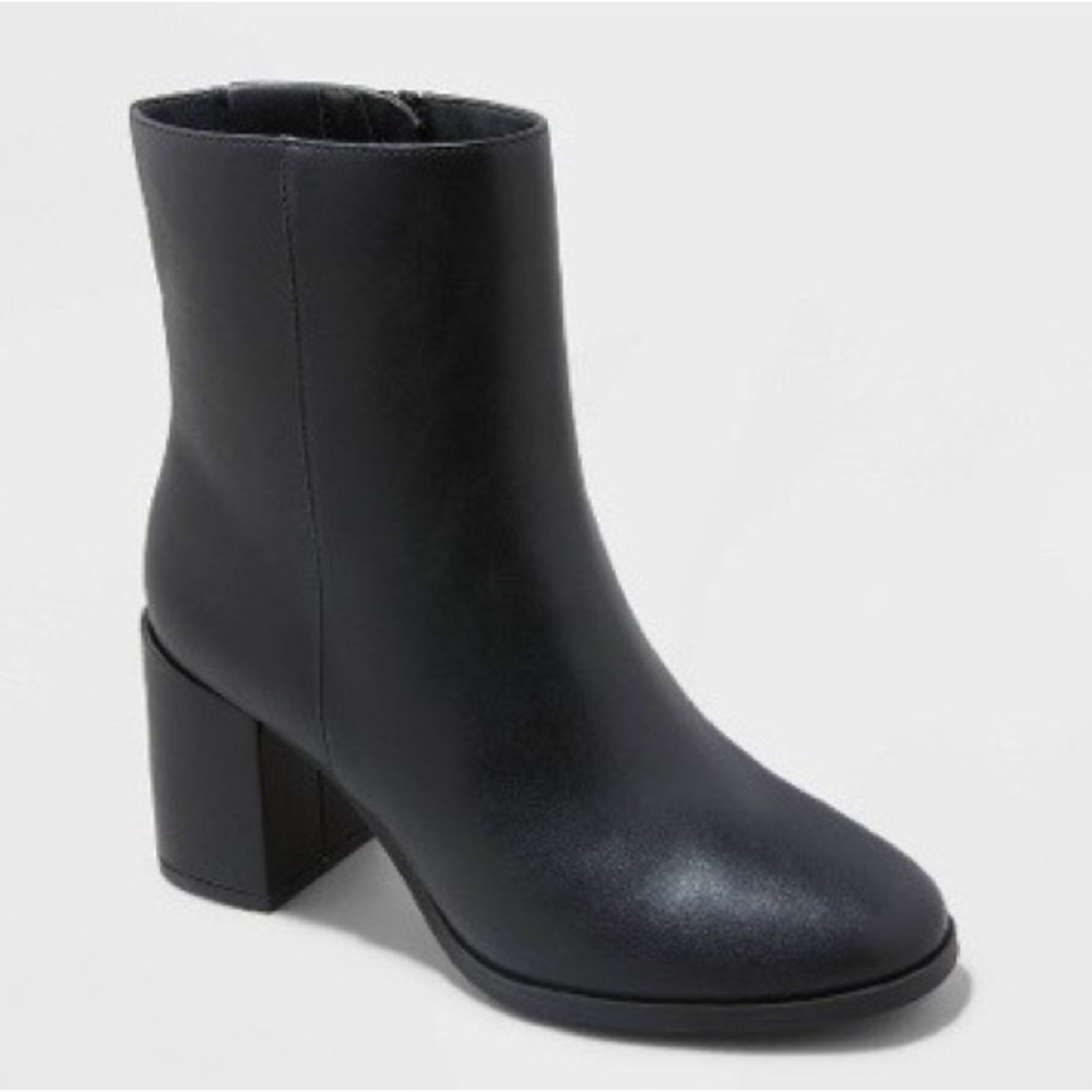 Target Women’s Janelle Wide Width Dress Boots - A New Day Black 10W